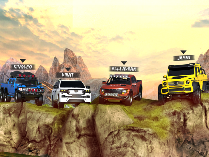Mountain Climb 4x4 Jeep Game