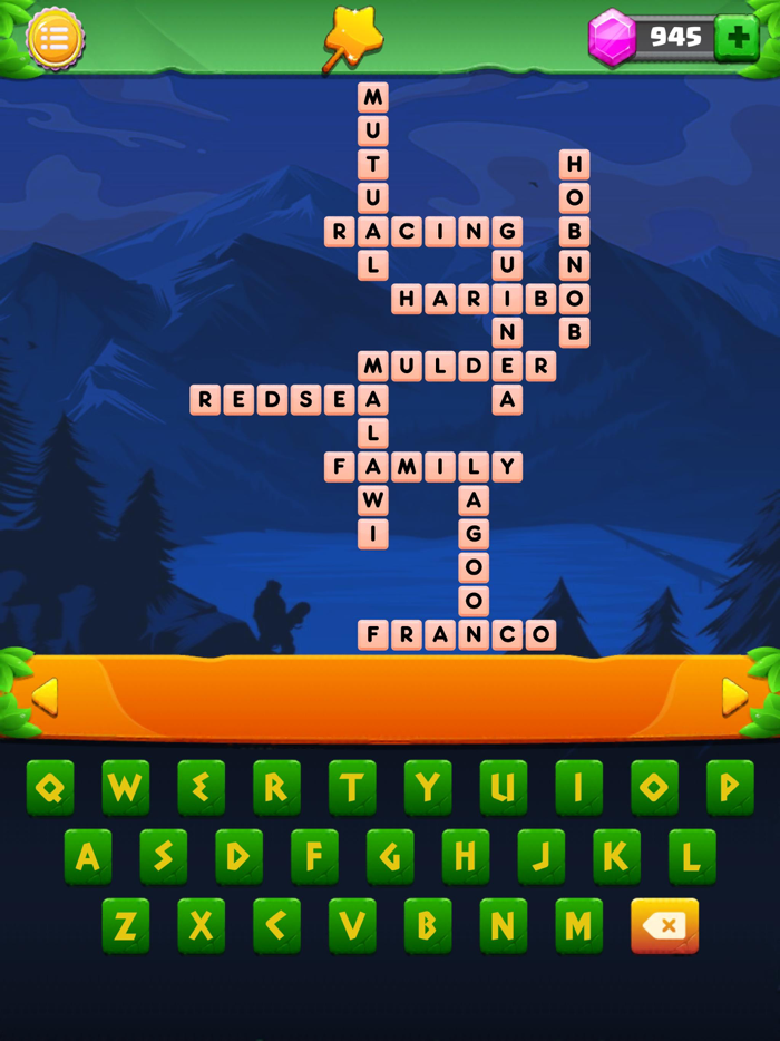 Wordgrams - Crossword Puzzle