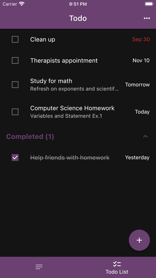 #3. Boyant Notes & To-Do Lists (iOS) Podle: David Adedeji