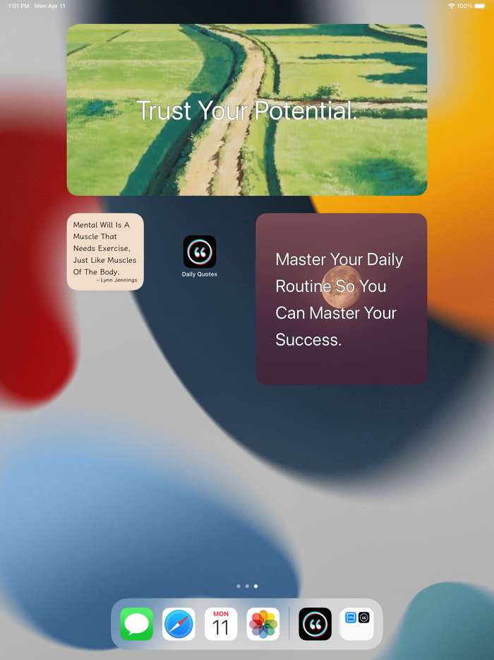 Daily Quotes - Resonate text