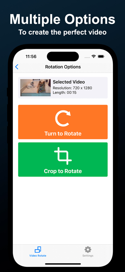 Video Rotate - Fix rotation Screenshots