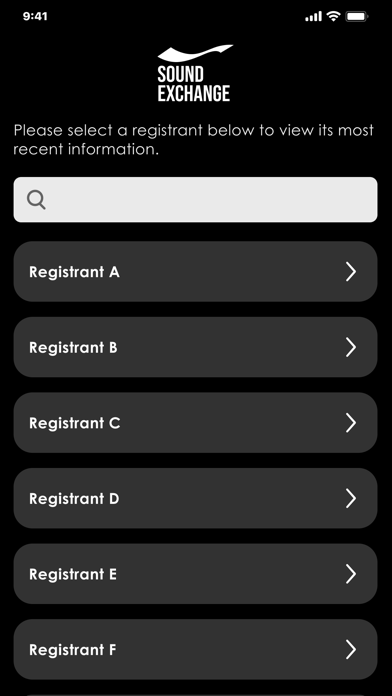SoundExchange Screenshot
