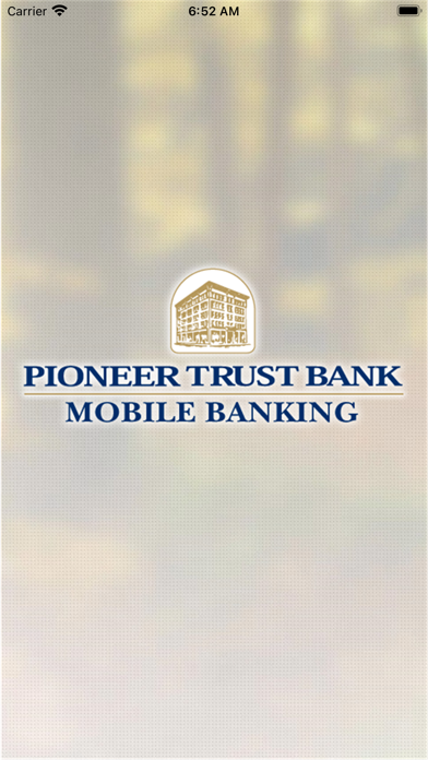 Pioneer Trust Bank Mobile Screenshot