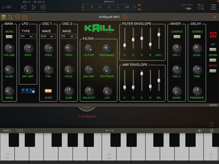Krill Synthesizer
