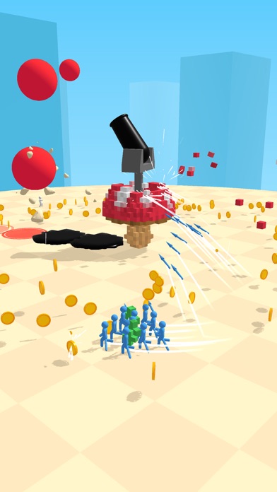 Crowd versus Tower Screenshot