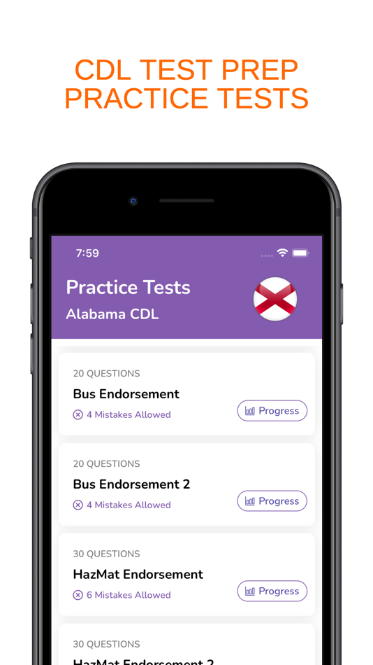 #1. CDL Permit Test Practice (iOS) 由: Nilu Rathod