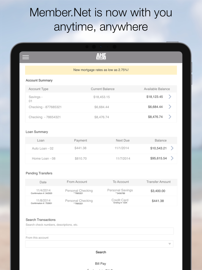 AHE Plant 3 FCU Member.Net