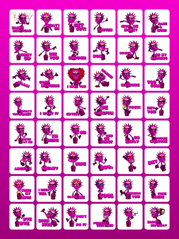 Screenshot #5 pour Matta Pink Dinosaur Stickers
