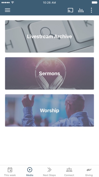 Georgetown Bible Church Screenshot