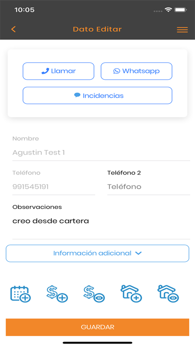 Garnet CRM Screenshot