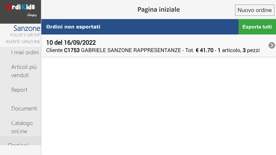 #2. OrdiKids - Raccolta Ordini (iOS) 由: Integry S.r.l.