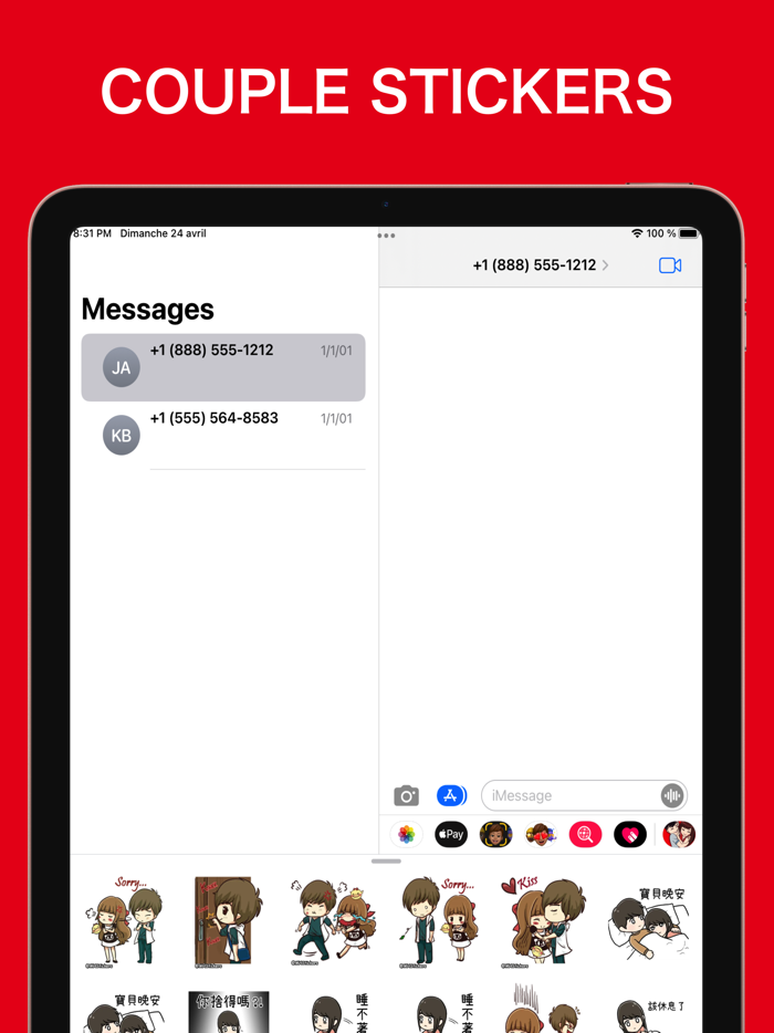 Happy Couple Sticker