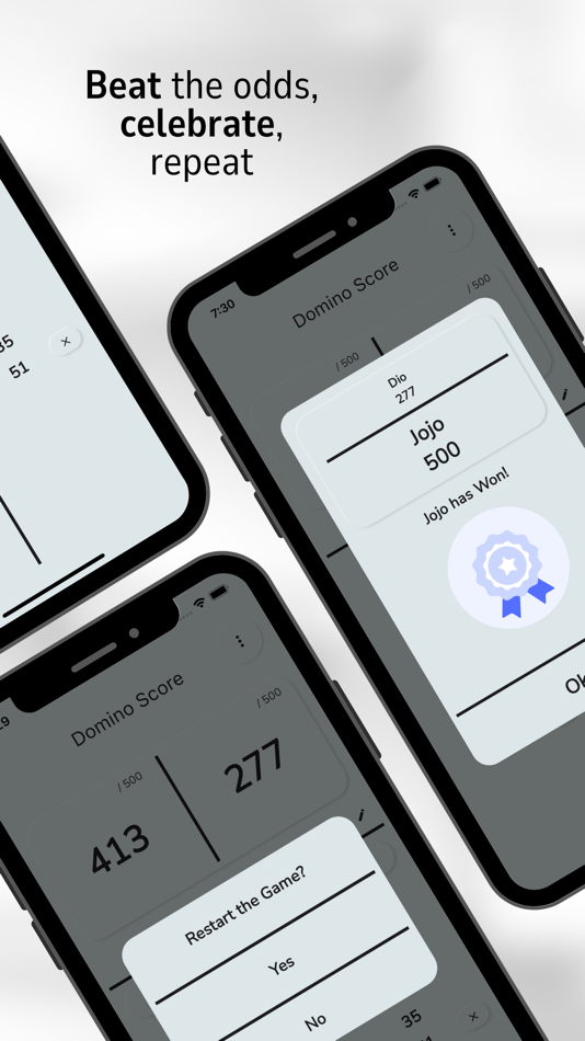 #4. Domino Score Tracker (iOS) 由: Hector Ortiz