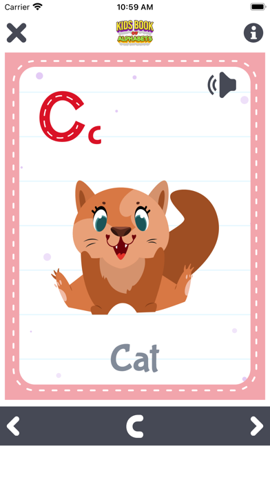 Kids Book of Alphabets Screenshot