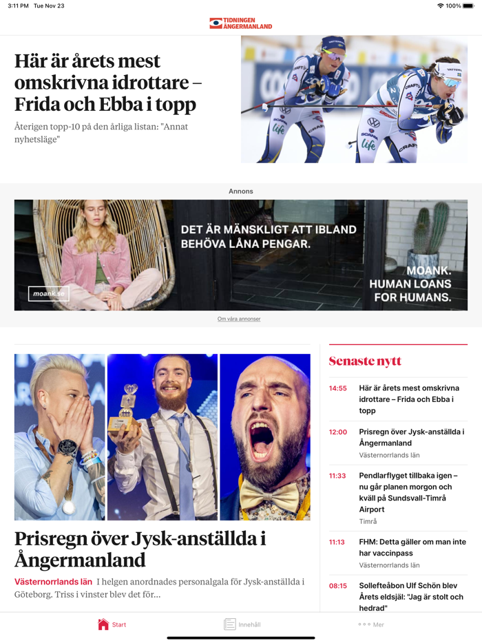 Tidningen Ångermanland