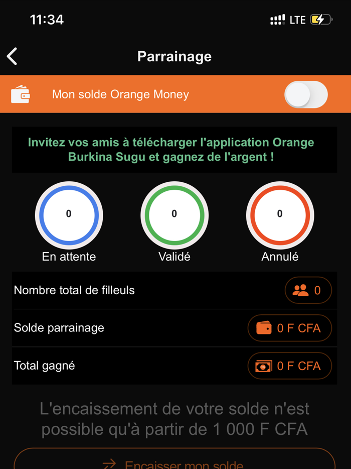 Orange Money Burkina Faso