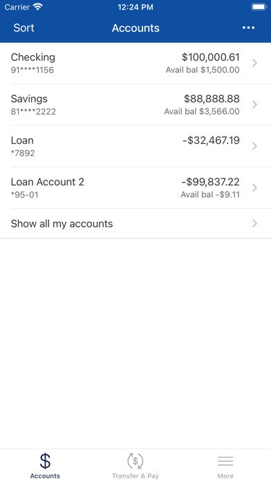 The Peoples Bank On The Go Screenshot