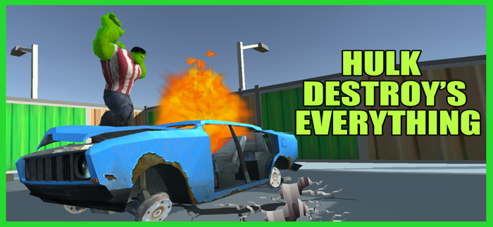 Hulk Smash Monster Superhero