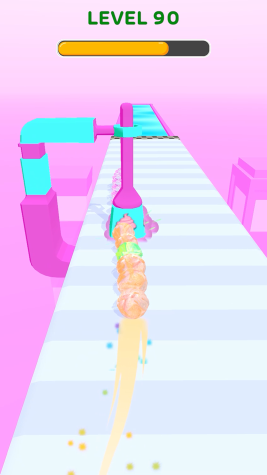 #5. Bath Bomb Run (iOS) بواسطة: Elif Arzu Dedekarginoglu