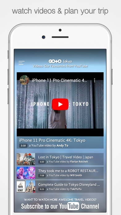 Tokyo Travel Guide & Planner Screenshot