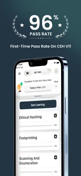 Game screenshot CEH v11 Practice Exam 2022 mod apk