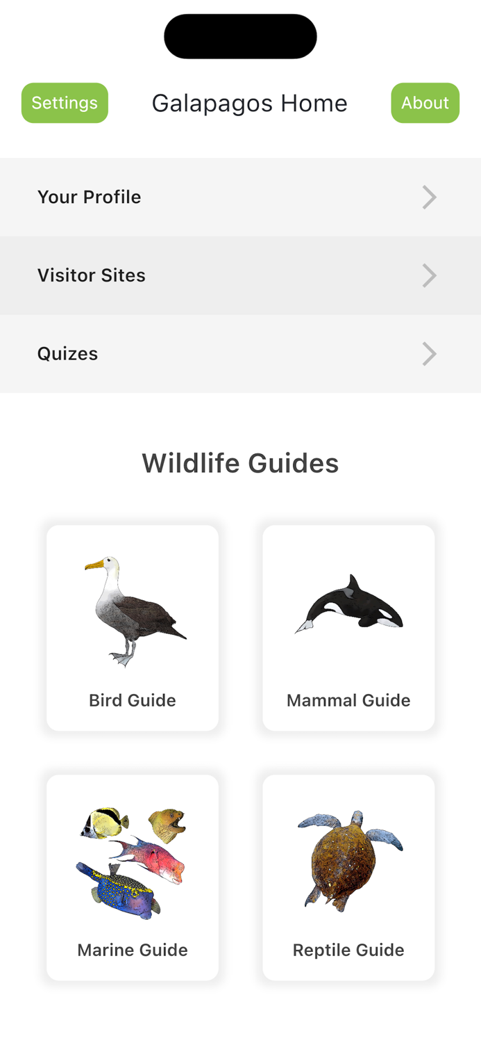 Galapagos Wildlife Guide