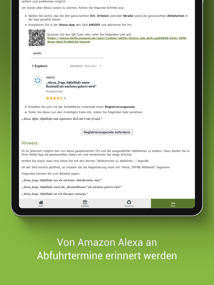 Haßberge Abfall-App