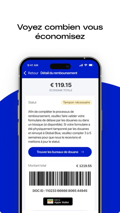 Screenshot #1 pour Global Blue - Shop Tax Free