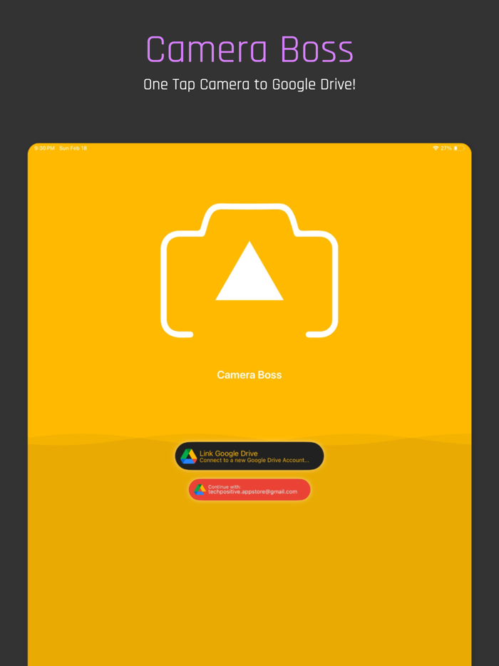 Camera Boss for Google Drive