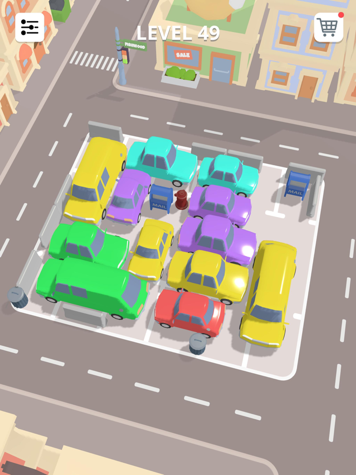 Parking Maze Puzzle