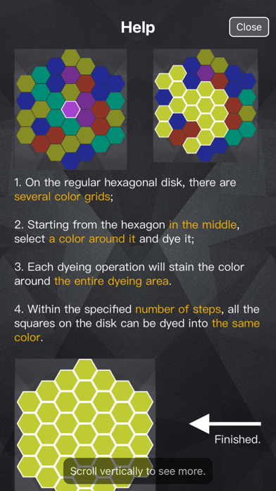 Dyeing Board Puzzle Screenshot