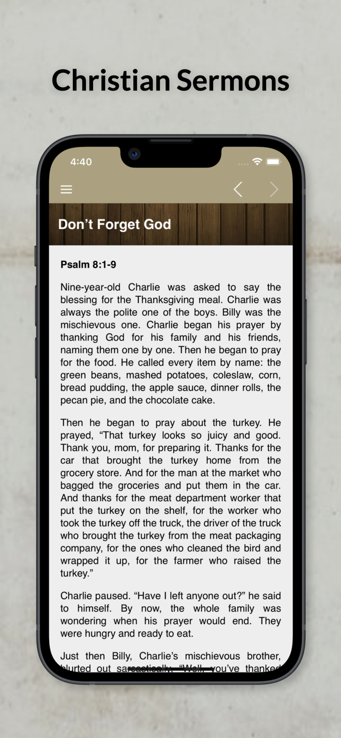 Christian Sermons to Preach