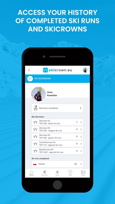 skicrown.eu Screenshot