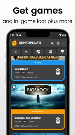 Game screenshot GamerPower: Keys & Giveaways mod apk