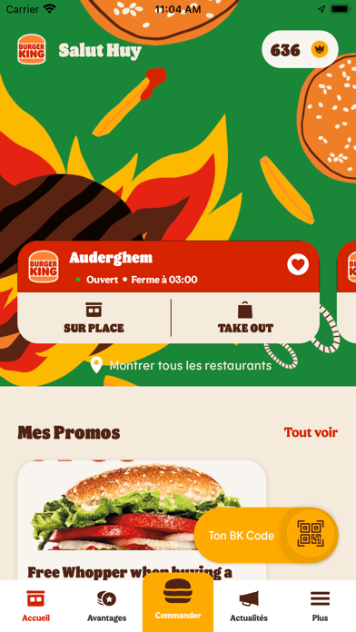 Télécharger My Burger King BE & LUX pour iPhone sur l'App Store (Cuisine et  boissons)