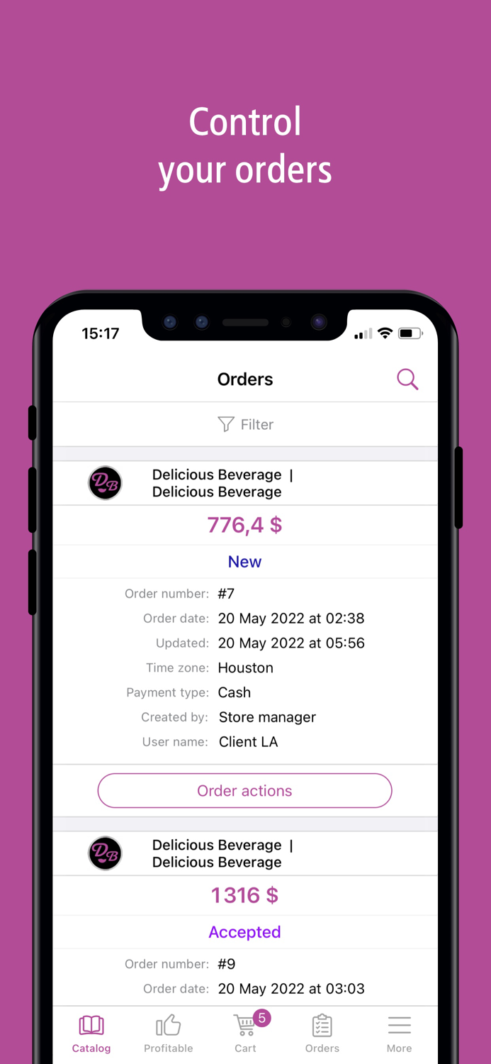 Delicious Beverage Business