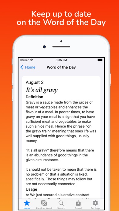 UrbanWatch - Slang Dictionary Screenshot