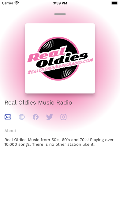 Real Oldies Music Radio Screenshot