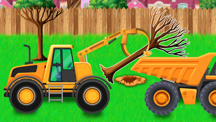 Road Construction Truck Games