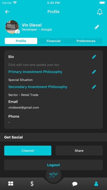 Echo Investing screenshot-7