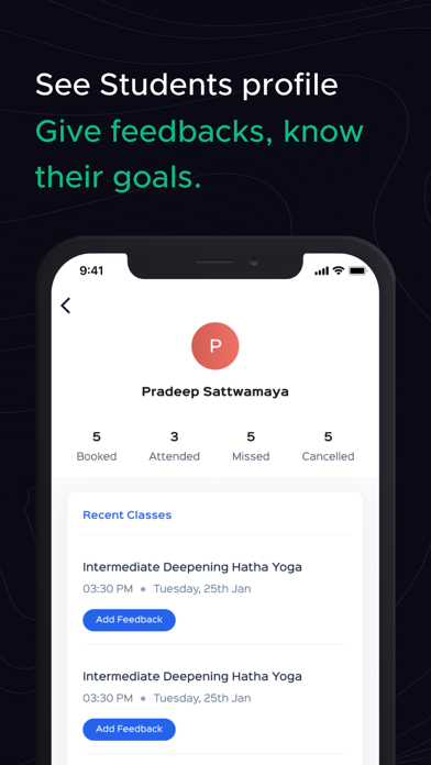 Shvasa Teacher App Screenshot