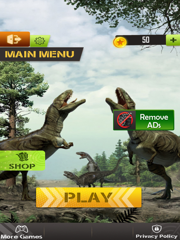 Dinosaur Hunting Games