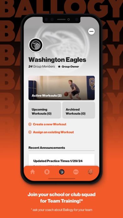 Ballogy: Basketball Training Screenshot