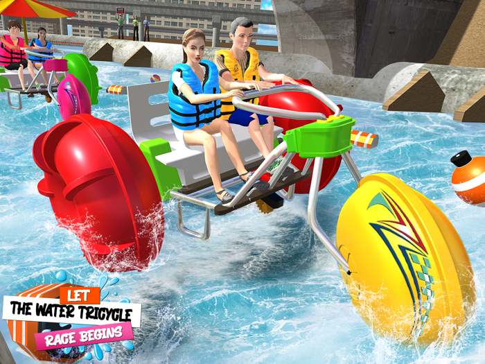 Water Surfer Beach Tricycle