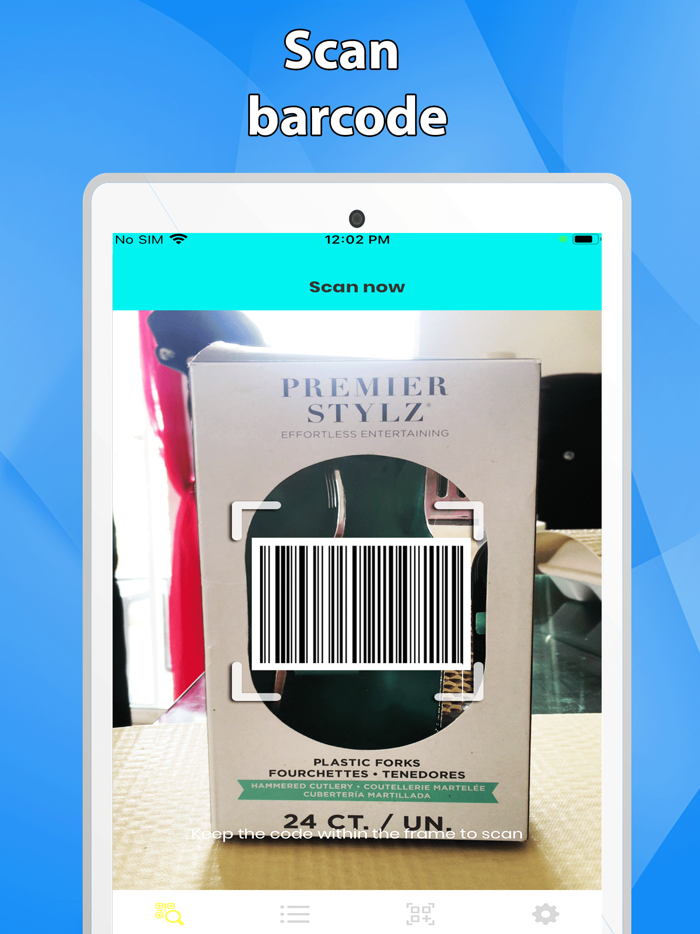 Qr code scanner Scan barcode