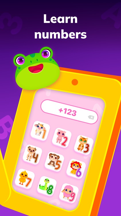 Phone Game: Learning alphabet