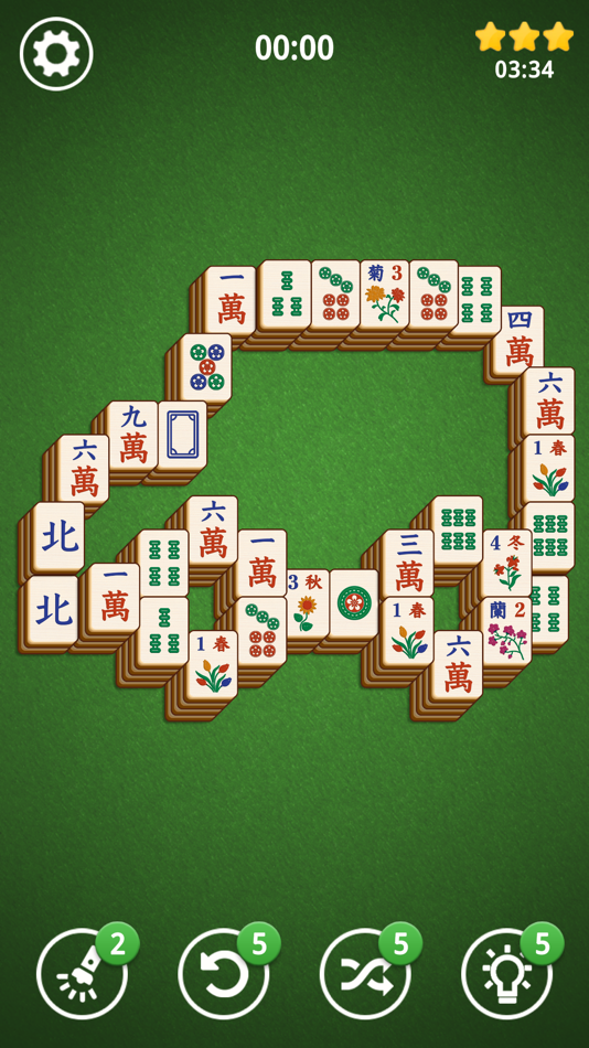#2. Mahjong Solitaire Basic (iOS) 由: RACKGYUN LIM