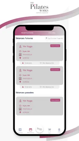 Game screenshot The Pilates Works SG hack