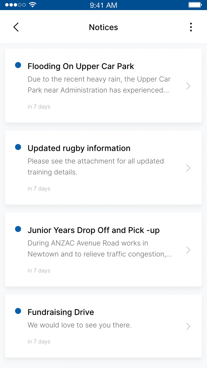 Pilgrim School LA App