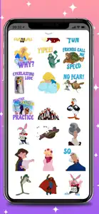 Swan Princess Stickers screenshot #3 for iPhone